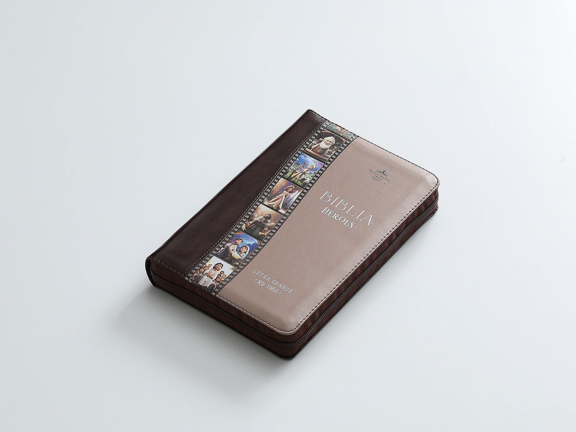 Biblia Héroes RVR60 Letra Grandecon cierre