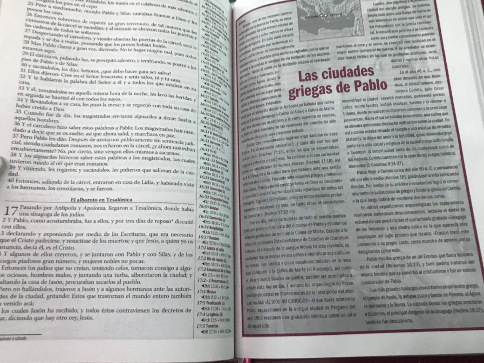 Biblia RVR 1960 de Estudio Thompson Estudiante Tapa Dura