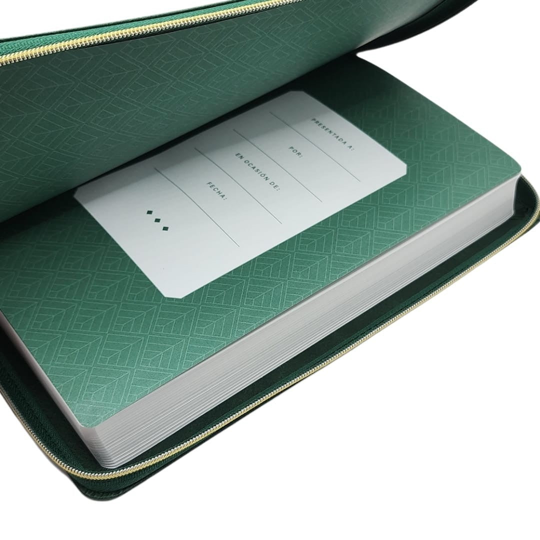 Biblia NTV Ultrafina con Filament Verde