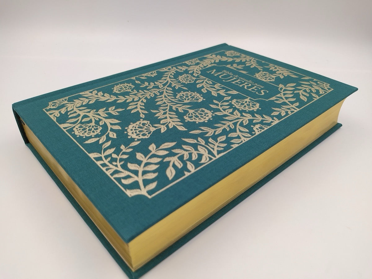 Biblia RVR 1960 de Estudio para Mujeres Tela Verde