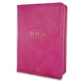 Biblia RVR60 portátil Letra Grande 11 puntos cierre fucsia