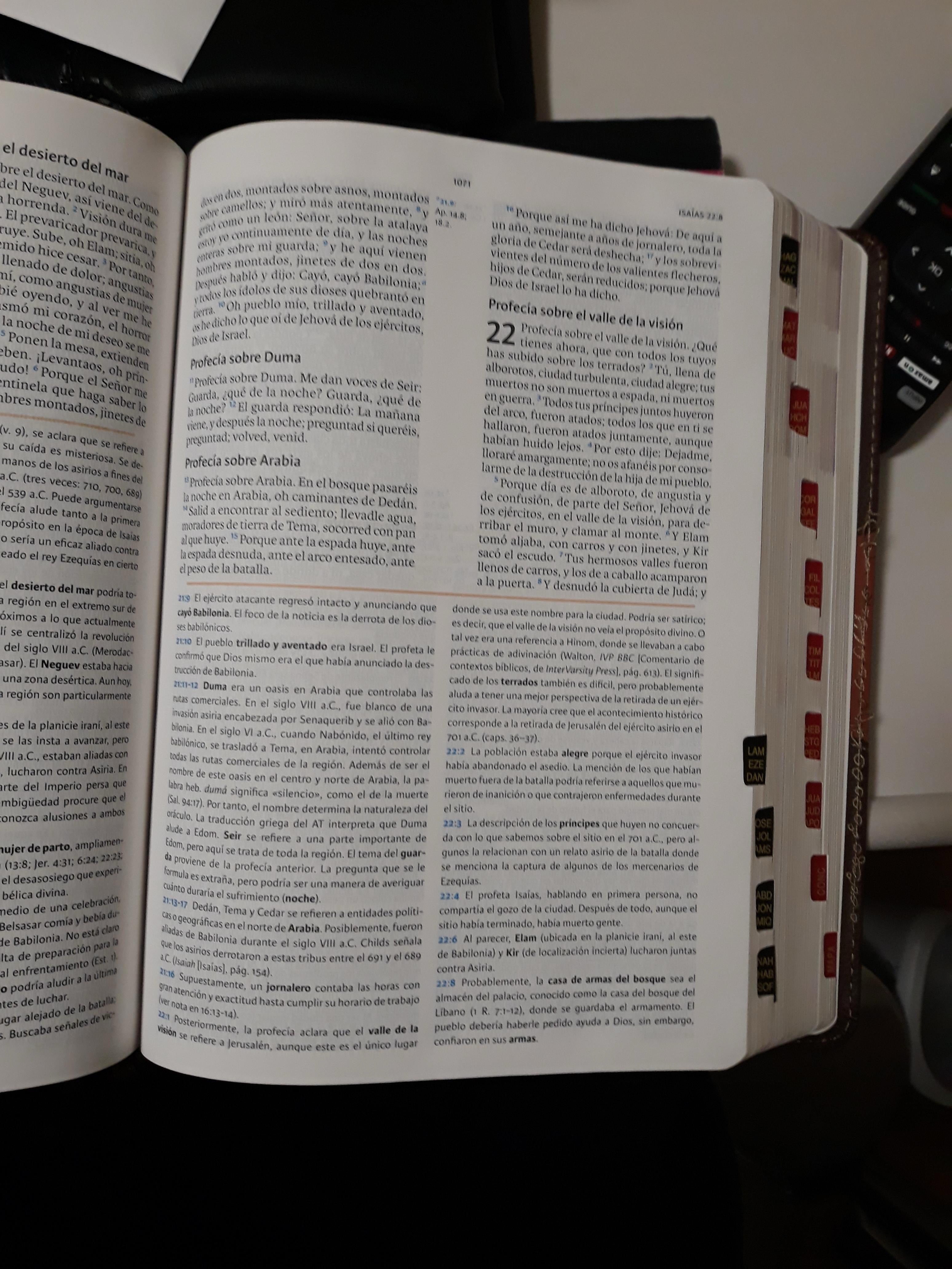 Biblia RVR 1960 de Estudio Holman Símil Piel con Índice