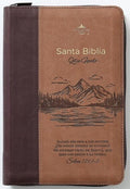 Biblia RVR60 tamaño manual letra Gigante Café