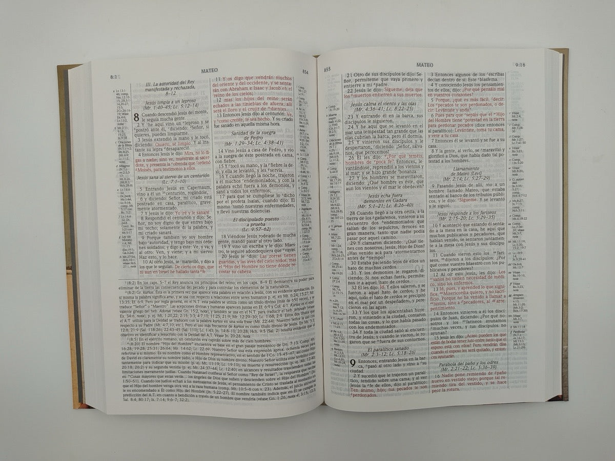 Biblia RVR 1960 de Estudio Scofield Multicolor Tapa Dura