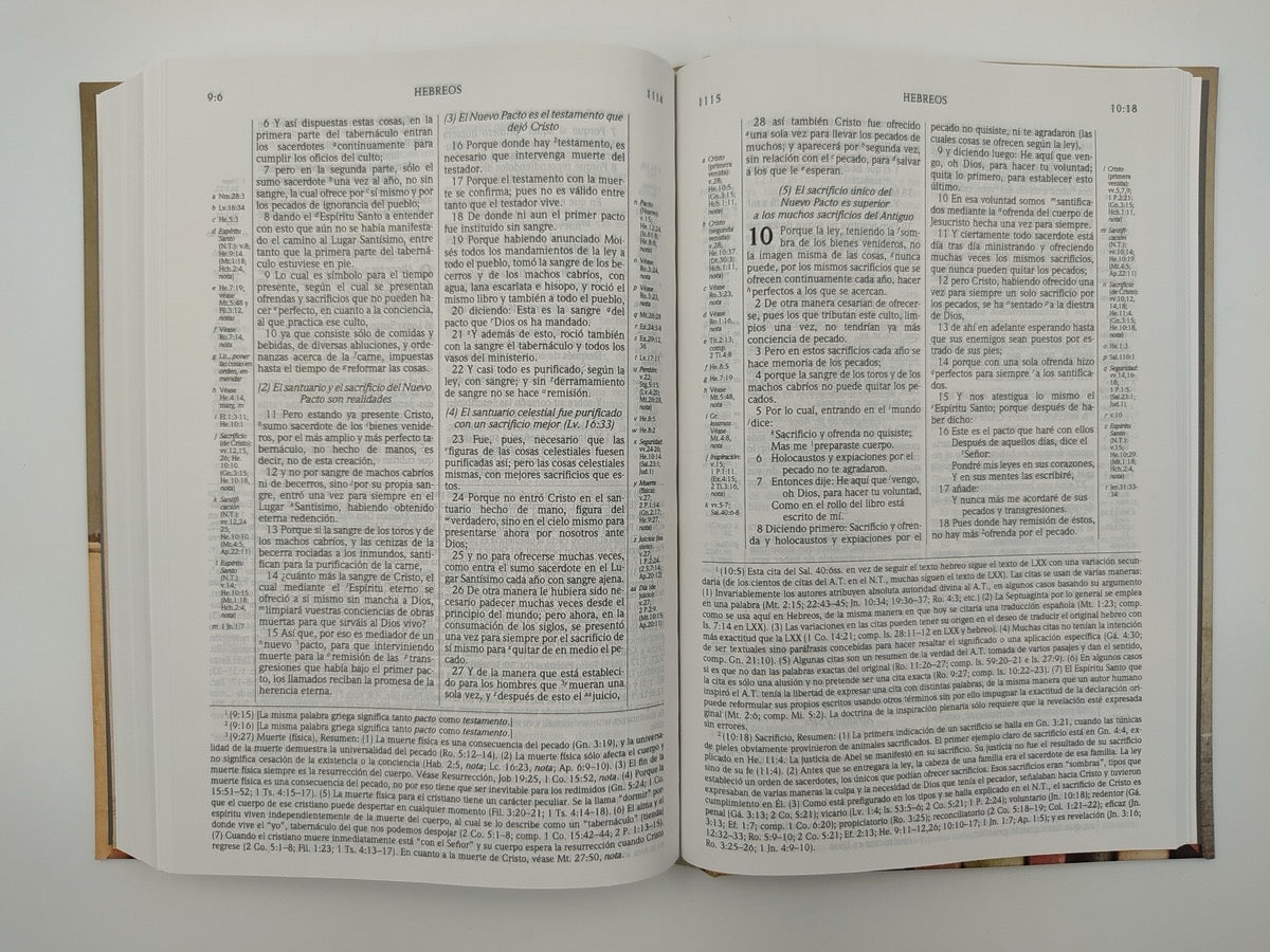 Biblia RVR 1960 de Estudio Scofield Multicolor Tapa Dura