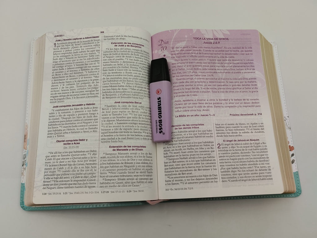 Biblia RVR 1960 de la Mujer Conforme al Corazón de Dios Piel