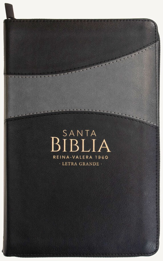 Biblia RVR60 Tamaño Manual Letra Grande con cierre indice