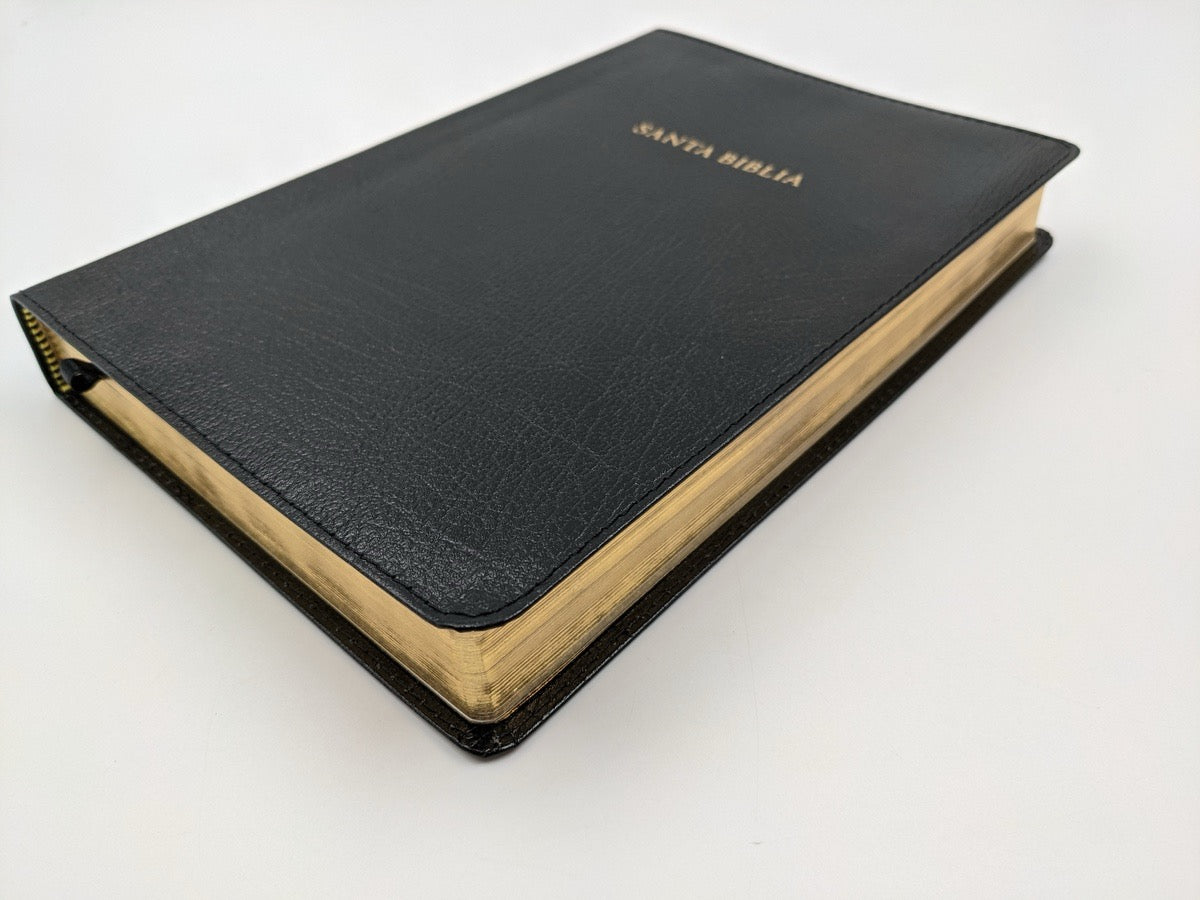 Biblia RVR 1960 de Estudio Scofield Negro Piel Fabricada