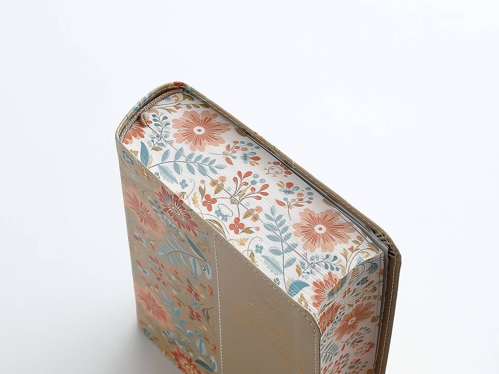 Biblia RVR60 Tamaño compacto Letra Grande 12 puntos crema