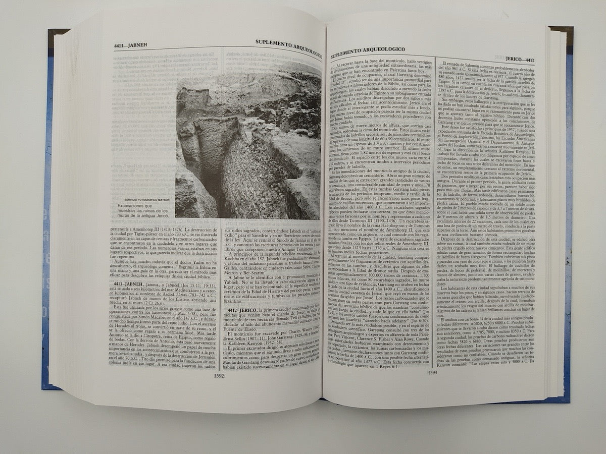 Biblia RVR 1960 de Estudio Thompson Tamaño Personal Tapa Dura