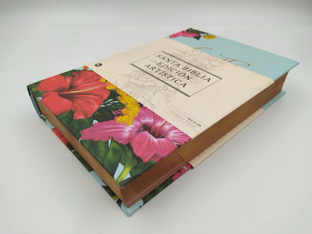 Biblia edición artística Tapa dura entelada