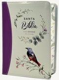Biblia RVR60 portátil Letra Grande 11 puntos lila