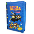 Biblia RVR60 Mi Gran Viaje pórtatil Letra Grande azul