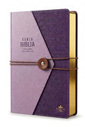 Biblia RVR60 Tamaño manual letra grande lila