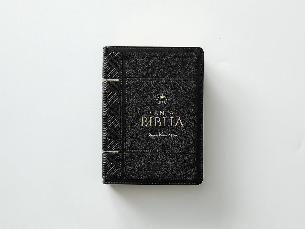 Biblia RVR60 tamaño compacto Letra Grande  negra