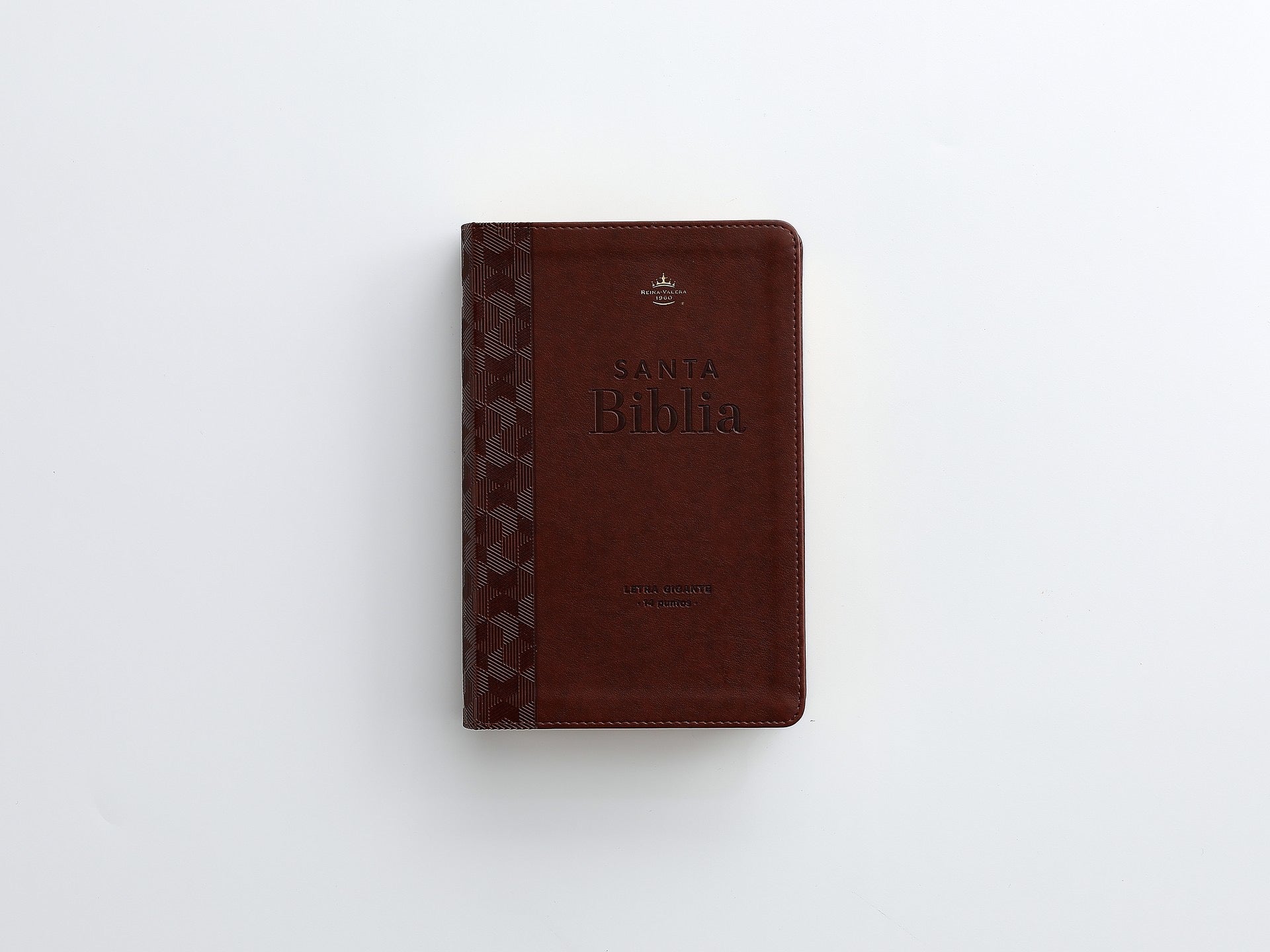 Biblia RVR60 Tamaño manual letra GIgante marron