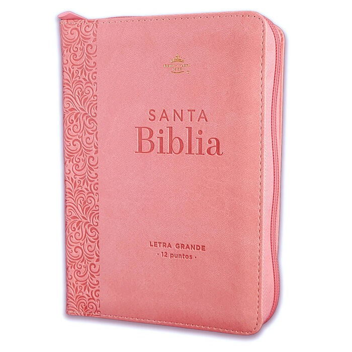 Biblia RVR60 Tamaño compacto Letra Grande 12 puntos