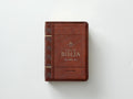 Biblia RVR60 tamaño compacto Letra Grande café