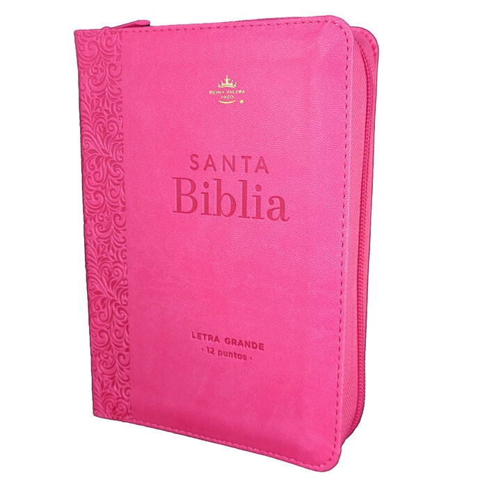 Biblia RVR60 Tamaño compacto Letra Grande 12 puntos