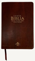 Biblia RVR60 Tamaño Manual Letra Grande indice café