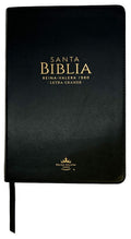 Biblia RVR60 Tamaño Manual Letra Grande indice negro