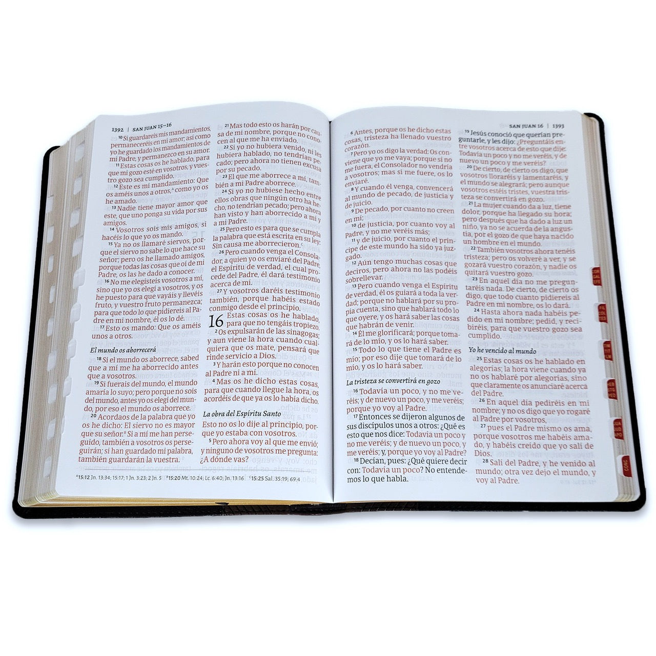 Biblia RVR 1960 Letra Súper Gigante Negro y Café Símil Piel con Índice