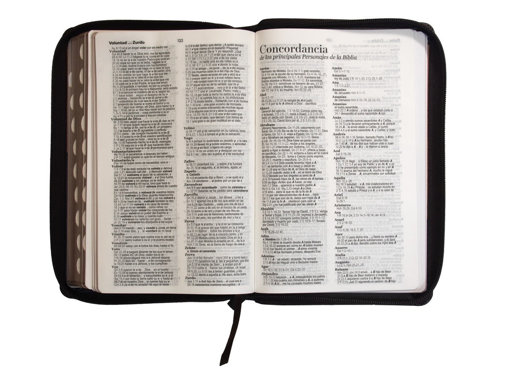 Biblia RVR60 Tamaño Manual Letra Grande cierre indice