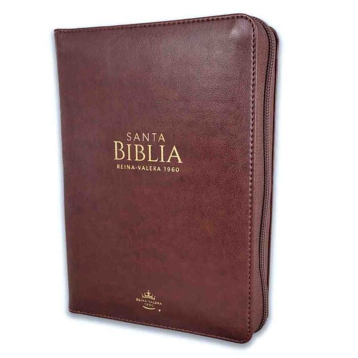 BIBLIA RVR60 PORTÁTIL LETRA GRANDE 11 PUNTOS