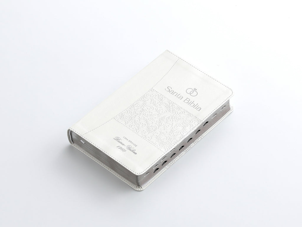 Biblia RVR60 especial de bodas con índice y caja de regalo