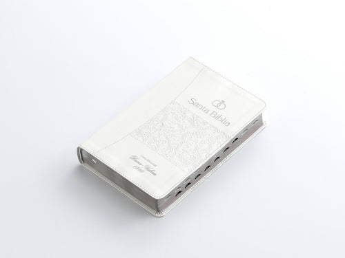 Biblia RVR60 especial de bodas con índice y caja de regalo