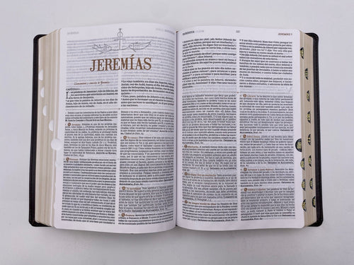 Biblia de estudio Patrística RVR77 café con indice