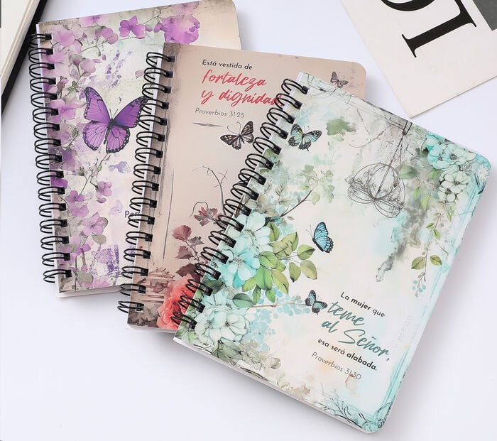 Pack 3 libretas PEQUEÑAS para la mujer
