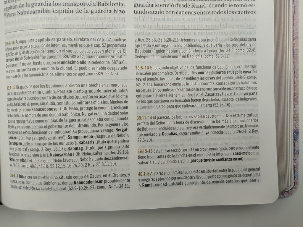 Biblia de Estudio para Mujeres RVR60 Tela Impresa Azul