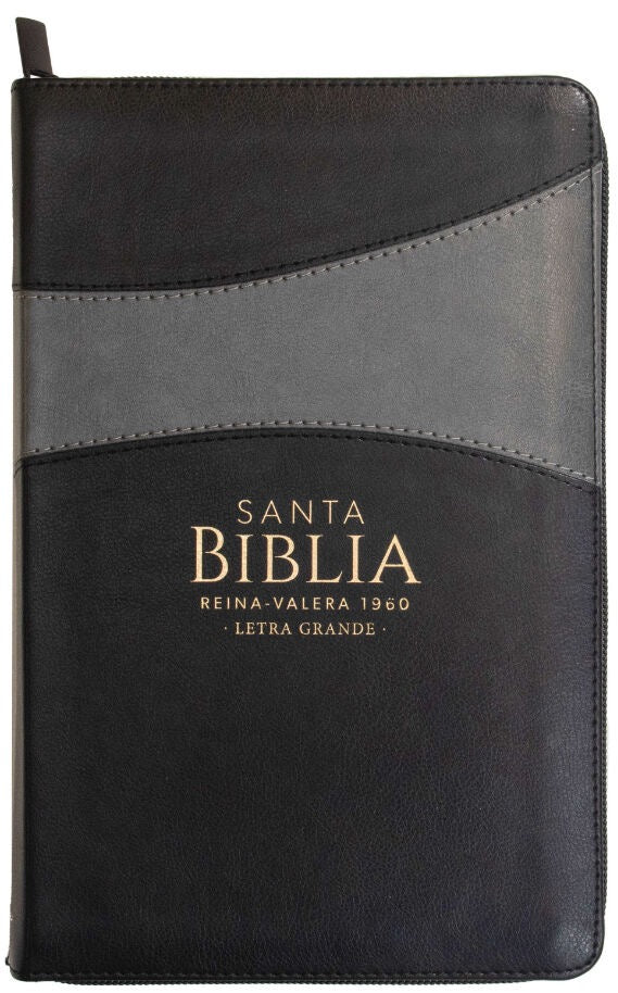 Biblia RVR60 Tamaño Manual Letra Grande  cierre