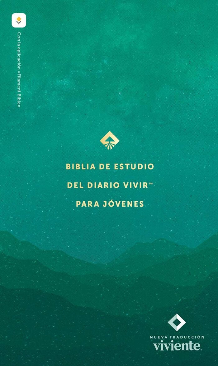 Biblia NTV de Estudio Diario Vivir para Jóvenes Verde Tapa Dura