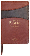 Biblia RVR60 Tamaño Manual Letra Grande marrón
