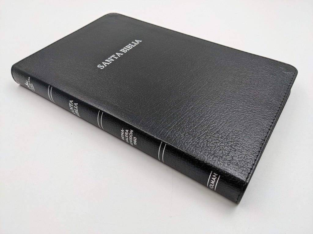 Biblia RVR 1960 Ultrafina Piel Negra