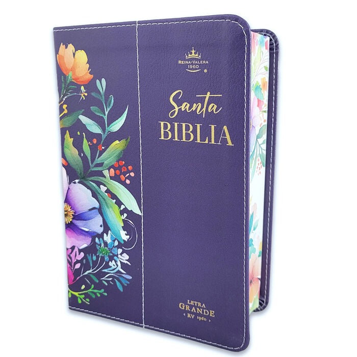 Biblia RVR60 Tamaño compacto Letra Grande 12 puntos